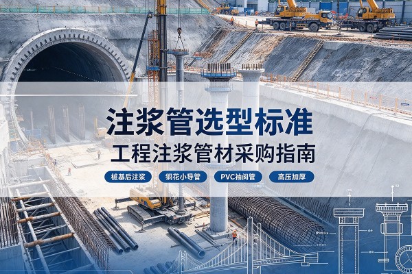 通州区注浆管选型标准