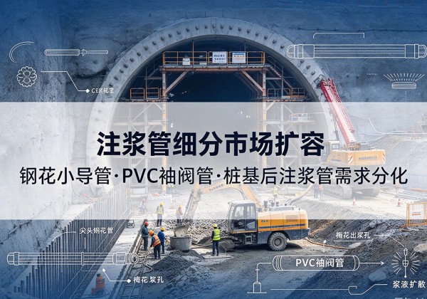 通州区注浆管细分市场扩容，隧道钢花小导管、PVC 袖阀管、桩基后注浆管需求分化